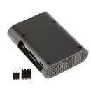 ABS Protective Case Box Shell with Aluminum Heatsink for Raspberry pi 2 3