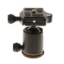QZSD Q06 Camera Alloy Tripod Ball Head 36mm 8kg with Quick Release Plate 1/4'' Screw