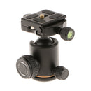 QZSD Q06 Camera Alloy Tripod Ball Head 36mm 8kg with Quick Release Plate 1/4'' Screw