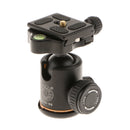 QZSD Q06 Camera Alloy Tripod Ball Head 36mm 8kg with Quick Release Plate 1/4'' Screw