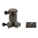 QZSD Q06 Camera Alloy Tripod Ball Head 36mm 8kg with Quick Release Plate 1/4'' Screw