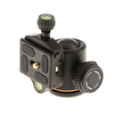 QZSD Q06 Camera Alloy Tripod Ball Head 36mm 8kg with Quick Release Plate 1/4'' Screw