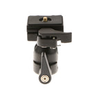 QZSD-001 Tripod Monopod Ball Head 360 Degree 1/4'' with Quick Release Plate for Canon Nikon DSLR Camera