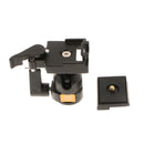 QZSD-001 Tripod Monopod Ball Head 360 Degree 1/4'' with Quick Release Plate for Canon Nikon DSLR Camera
