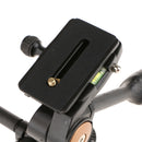 QZSD-80 Tripod Monopod Ball Head 3-way Panhead 1/4" Screw for DSLR Camera