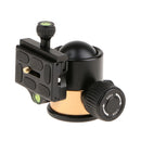 QZSD-10 Tripod Monopod Ball Head 360 Degree 1/4'' with Quick Release Plate for Canon Nikon DSLR Camera