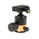 QZSD-10 Tripod Monopod Ball Head 360 Degree 1/4'' with Quick Release Plate for Canon Nikon DSLR Camera