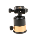 QZSD-10 Tripod Monopod Ball Head 360 Degree 1/4'' with Quick Release Plate for Canon Nikon DSLR Camera