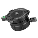 KINGJOY Pro Aluminum Tripod Leveling Ball Head Base w/ Bubble Level Inclination 15Â° for Canon Nikon Camera