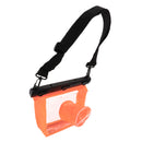 20M PVC Waterproof Camera DSLR Underwater Lens Housing Bag For Canon Orange