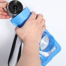 Waterproof Underwater Housing Case Pouch Dry Bag for DSLR Digital Camera Blue