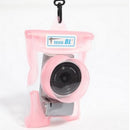 Waterproof Underwater Housing Case Pouch Dry Bag for DSLR Digital Camera Pink