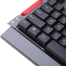 Ergonomic Wireless 2.4GHZ Gaming Keyboard and Mouse Set for PC Laptop Black