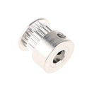 GT2 20T Aluminum Timing Belt Pulley for RepRap 3D Printer 6.35mm Bore 16mm