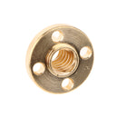 Brass Flange Trapezoidal 4 Start Nut for 3D Printer Z Axis 8mm Lead Screw