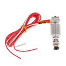 3mm 0.5mm 3D printer V6 remote print head extruder with cable tube and cooling fan Bracket , J-HEAD with bowden and cooling fan