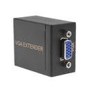 VGA Signal Extender Repeater Adapter over Single RJ45 Cat 5e Cat6 Network Cable 60M HD 1080P