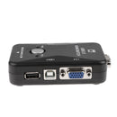 2-Port USB 2.0 KVM Switch Mouse/Keyboard/VGA Video Monitor 250MHz 1920x1440