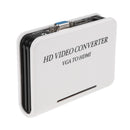 HD 1080P VGA to HDMI Audio Video Converter Adapter for HDTV Monitor Desktop EU Plug