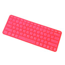 Anti Dust Washable Silicone Skin Keypad Protector Decal for Dell V5460 14inch Laptop Rose red