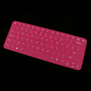Anti Dust Washable Silicone Skin Keypad Protector Decal for Dell V5460 14inch Laptop Rose red