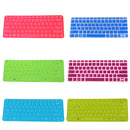 Anti Dust Washable Silicone Skin Keypad Protector Decal for Dell V5460 14inch Laptop Transparent blue