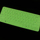Ultra Thin Durable Keyboard Cover Silicone Skin for Dell V5460 Computer Green
