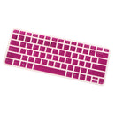 Anti Dust Washable Silicone Skin Keypad Protector Decal for Dell V5460 14inch Laptop Transparent purple