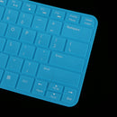 Anti Dust Washable Silicone Skin Keypad Protector Decal for Dell V5460 14inch Laptop Blue