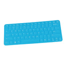 Anti Dust Washable Silicone Skin Keypad Protector Decal for Dell V5460 14inch Laptop Blue