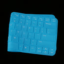 Anti Dust Washable Silicone Skin Keypad Protector Decal for Dell V5460 14inch Laptop Blue