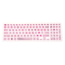 Dustproof Gel Keyboard SKin Cover Guard Protective for Dell 14CR 14'' PC Computer Laptop Rose Pink