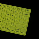 Silicone Keyboard SKin Cover Guard Film Protector for Dell 14CR 14 inch Yellow
