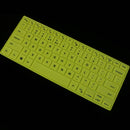 Silicone Keyboard SKin Cover Guard Film Protector for Dell 14CR 14 inch Yellow