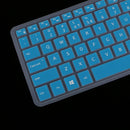 Waterproof Desktop Keyboard Dust Cover Protective Fit Dell XPS13 9350/9360 Blue