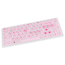 Waterproof Silicone Keyboard Protector SKin Cover Film for Lenovo 310S 14 inch Pink