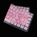 Waterproof Silicone Keyboard Protector SKin Cover Film for Lenovo 310S 14 inch Pink
