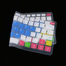 Waterproof Silicone Keyboard Protector SKin Cover Film for Lenovo 310S 14 inch Blue