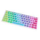 Anti Dust Silicone Skin Keypad Protector Decal for Lenovo 310S Laptop 14" Color
