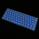 Slim Washable Dustproof Keyboard Silicone Cover For lenovo's new air 12 blue