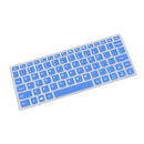 Slim Washable Dustproof Keyboard Silicone Cover For lenovo's new air 12 blue