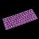 Arabic/ English Silicone Keyboard Skin Cover Guard For lenovo's new air 12 purple