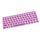 Arabic/ English Silicone Keyboard Skin Cover Guard For lenovo's new air 12 purple