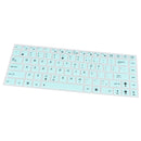 Keyboard Cover Stickers Paster Alphabet Layout Dustproof for ASUS U80 Laptop 3