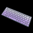 Waterproof Silicone Keyboard Protector SKin Cover for ASUS K40 P80 P81 Purple
