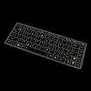 Waterproof Silicone Keyboard Protector SKin Cover for ASUS K40 P80 P81 Black