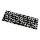 Waterproof Silicone Keyboard Protector SKin Cover for ASUS K40 P80 P81 Black