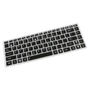 Waterproof Silicone Keyboard Protector SKin Cover for ASUS K40 P80 P81 Black