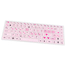 Waterproof Slim Silicone Keyboard Protector SKin Cover for ASUS K40 P80 P81