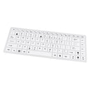Waterproof Silicone Keyboard Protector SKin Cover for ASUS K40 P80 P81 White
